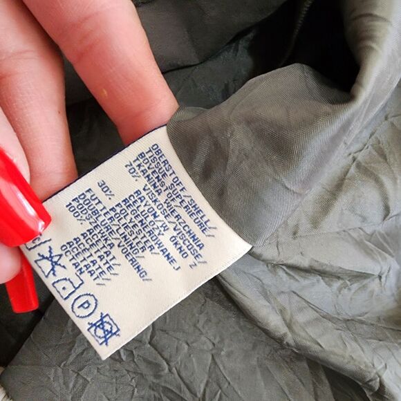 FRANCO CALLEGARI Rayon Pencil Skirt Midi Dark Green Elastic Waist Size 44 (L) - Picture 6 of 7